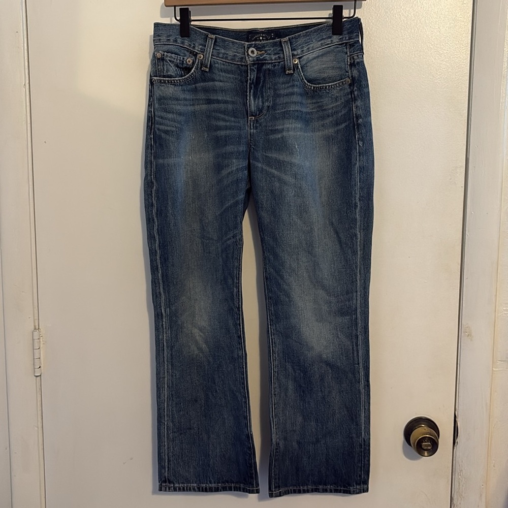 Lucky Brand Easy Rider Crop Jeans 0 / 25 - Picture 3 of 11